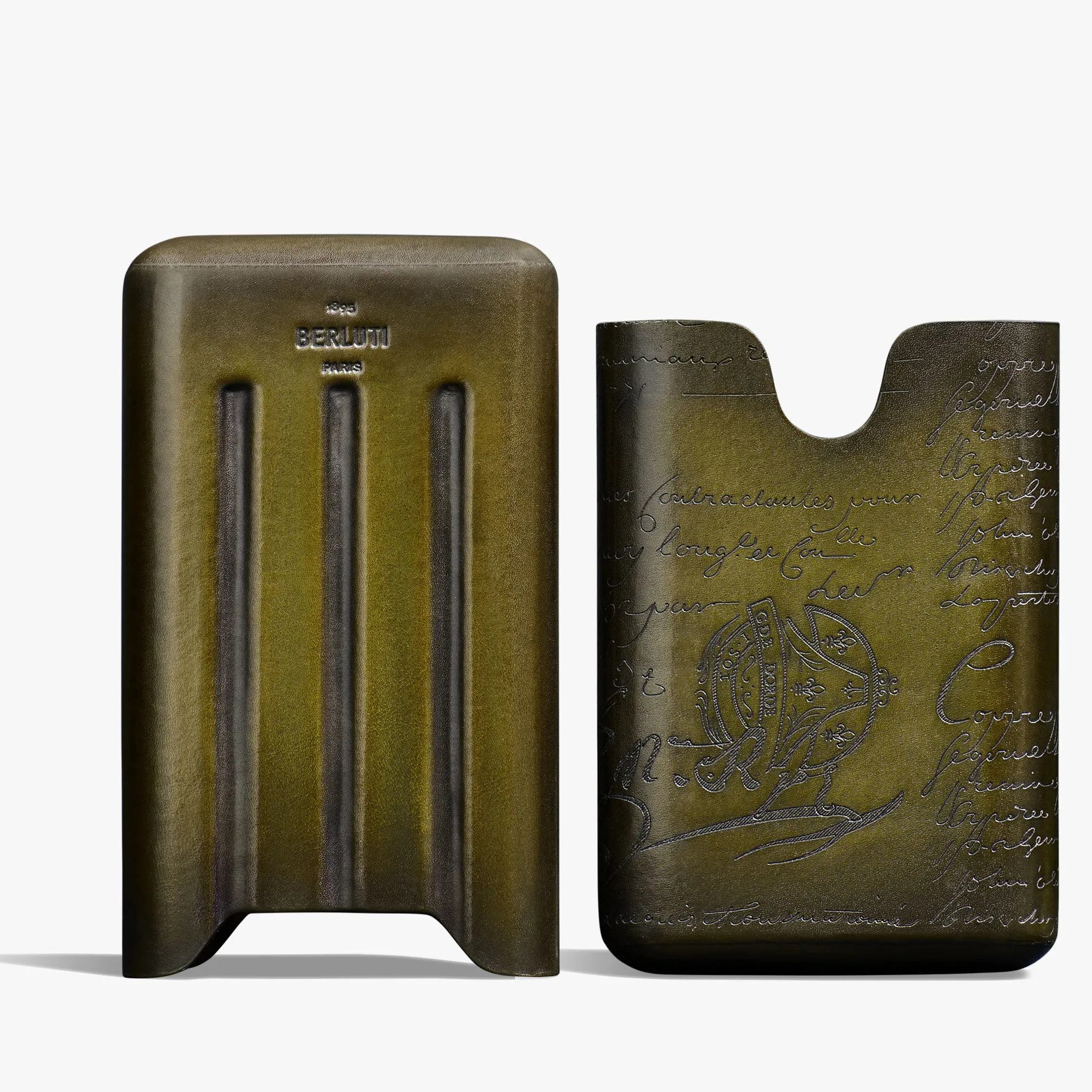 Berluti Étui QuatreCigares En Cuir Scritto | Housses & Étuis | Objets, High-tech & Lifestyle