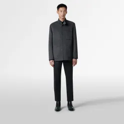 Berluti Foresti&egrave;re en Laine et Cachemire Double Face | Manteaux & Blousons | Vestes & Costumes