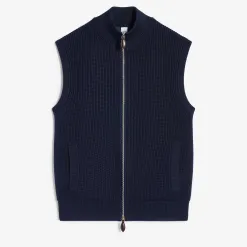 Berluti Gilet C&ocirc;tes Anglaises En Coton Soie | Maille & Sweatshirts