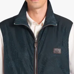 Berluti Gilet Sans Manches En Nylon Scritto | Manteaux & Blousons