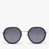 Berluti Lunettes De Soleil Centaury En M&eacute;tal Et Cuir | Bijoux & Lunettes De Soleil