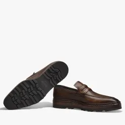 Berluti Mocassin Andy Alto En Cuir | Mocassins & Boucles