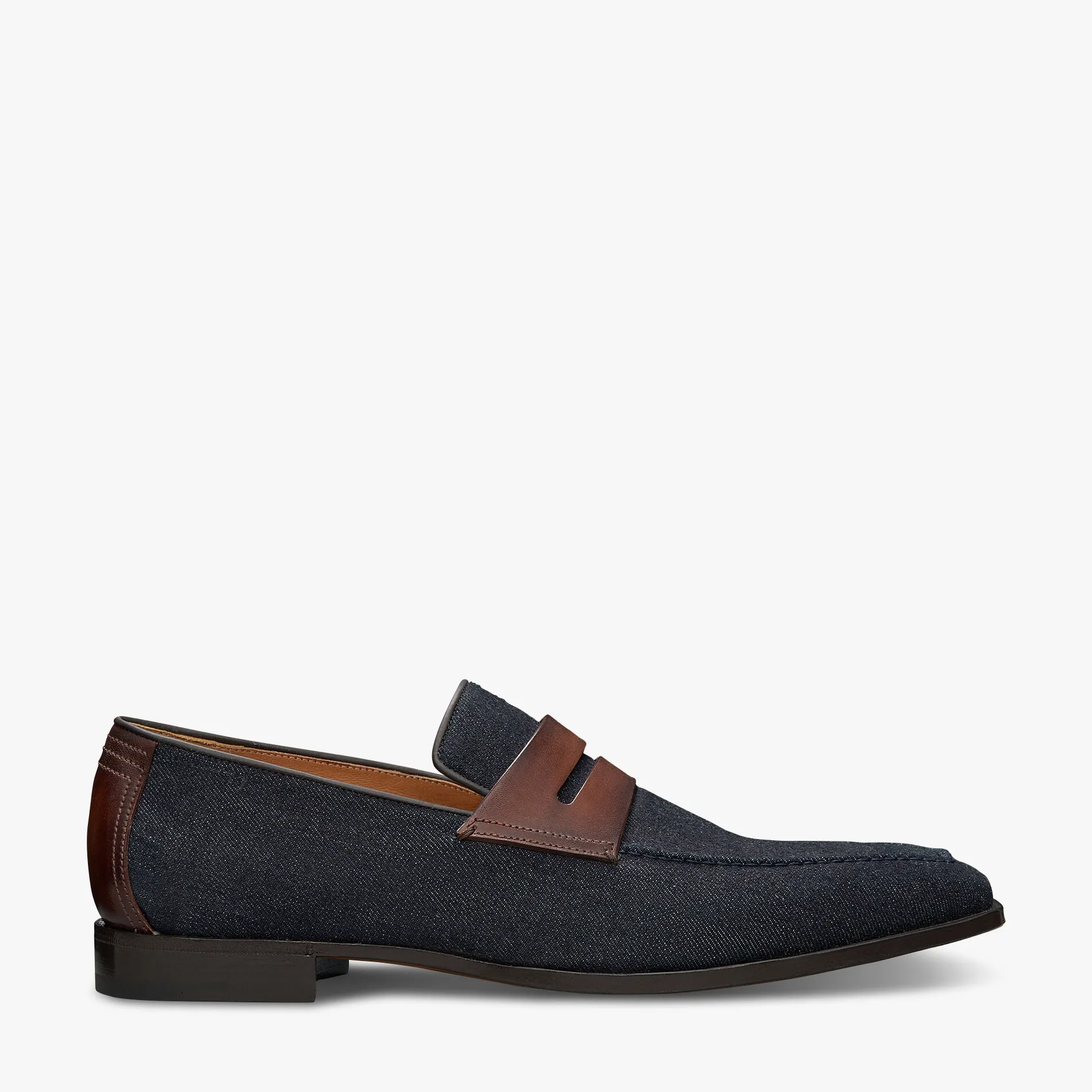 Berluti Mocassin Andy Démesure En Denim | Mocassins & Boucles