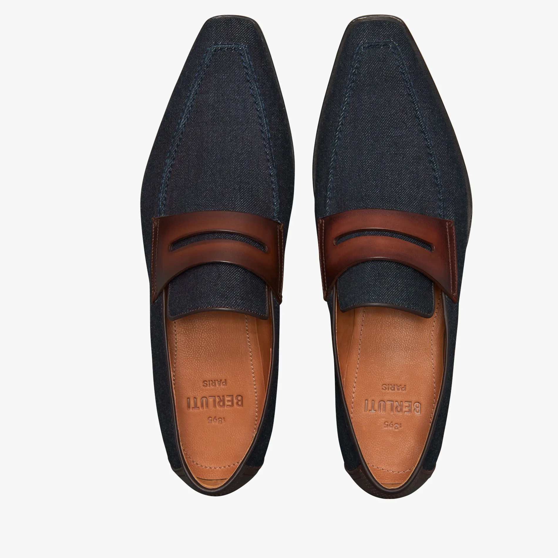 Berluti Mocassin Andy D&eacute;mesure En Denim | Mocassins & Boucles