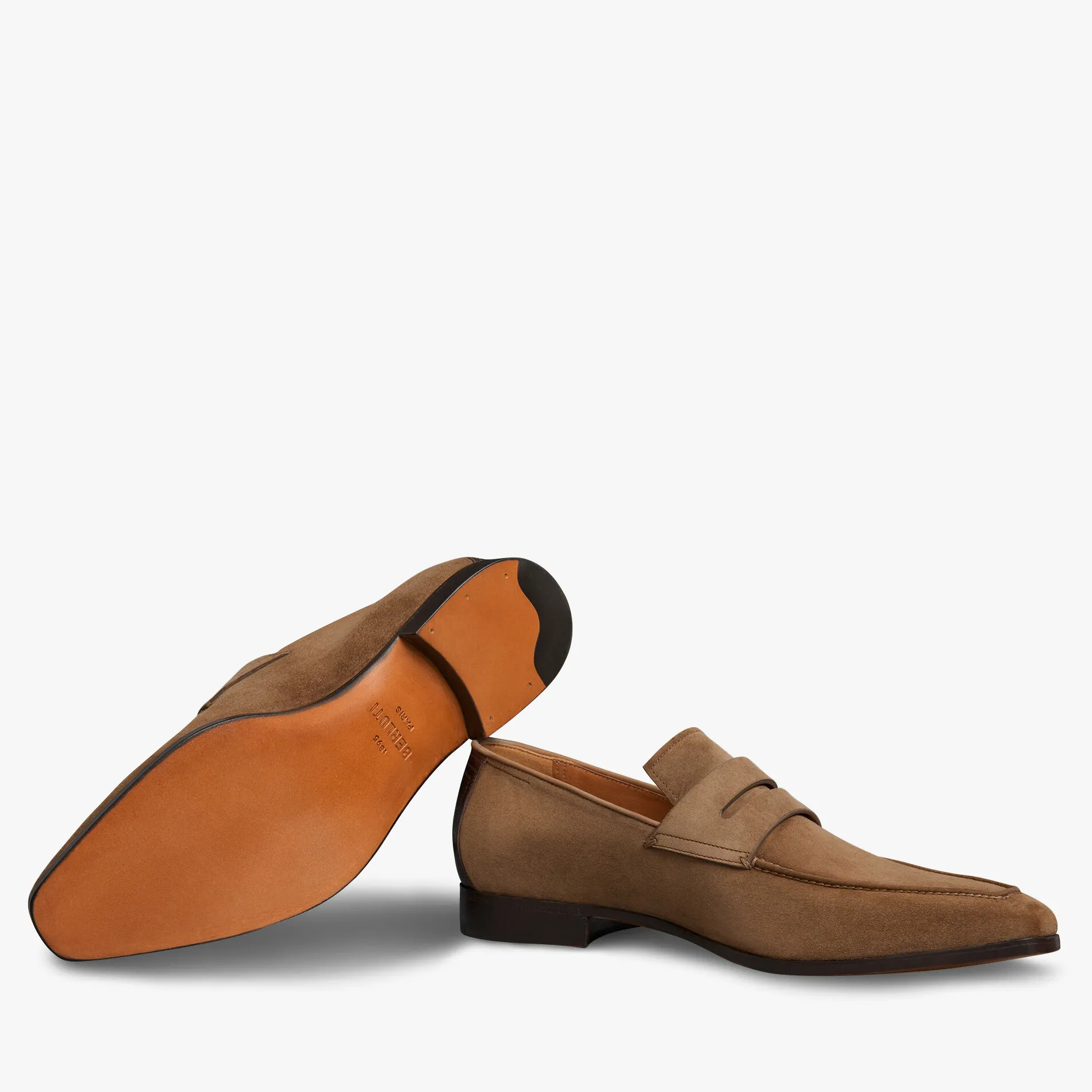 Berluti Mocassin Andy D&eacute;mesure En Cuir Camoscio | Mocassins & Boucles