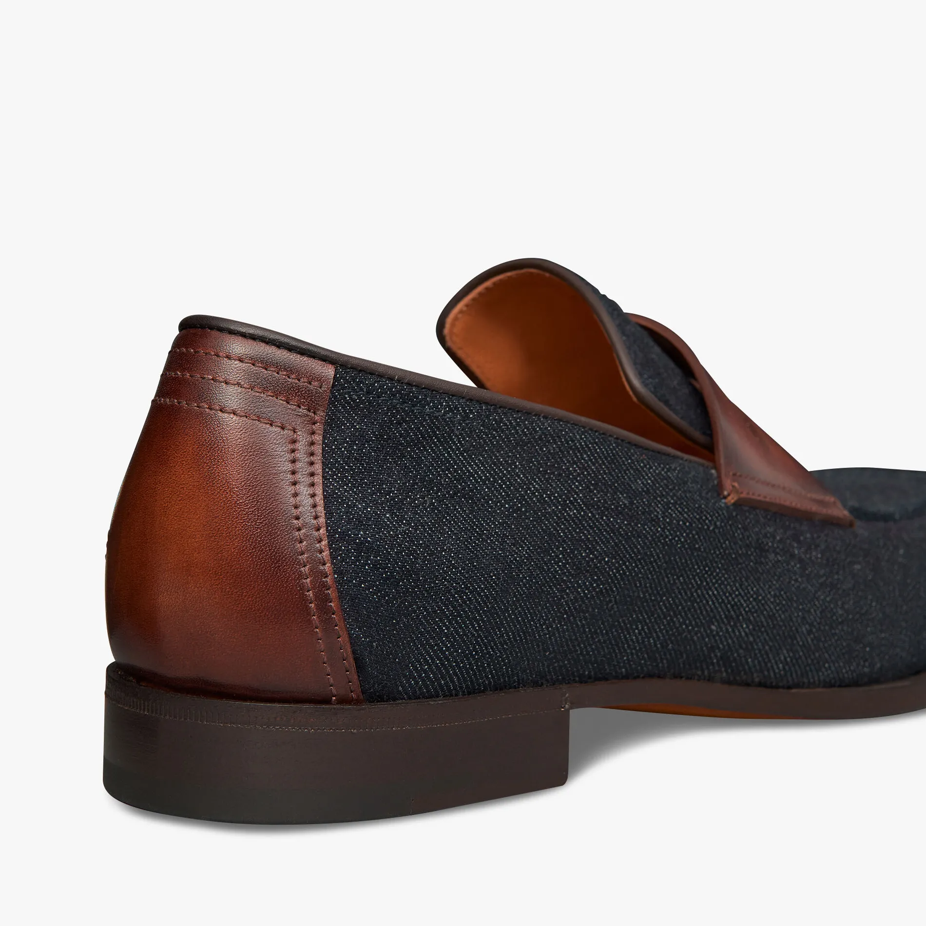 Berluti Mocassin Andy D&eacute;mesure En Denim | Mocassins & Boucles