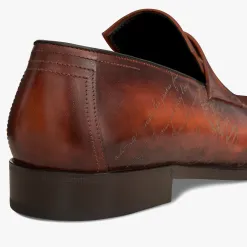 Berluti Mocassin Andy D&eacute;mesure Neo En Cuir Scritto | Mocassins & Boucles
