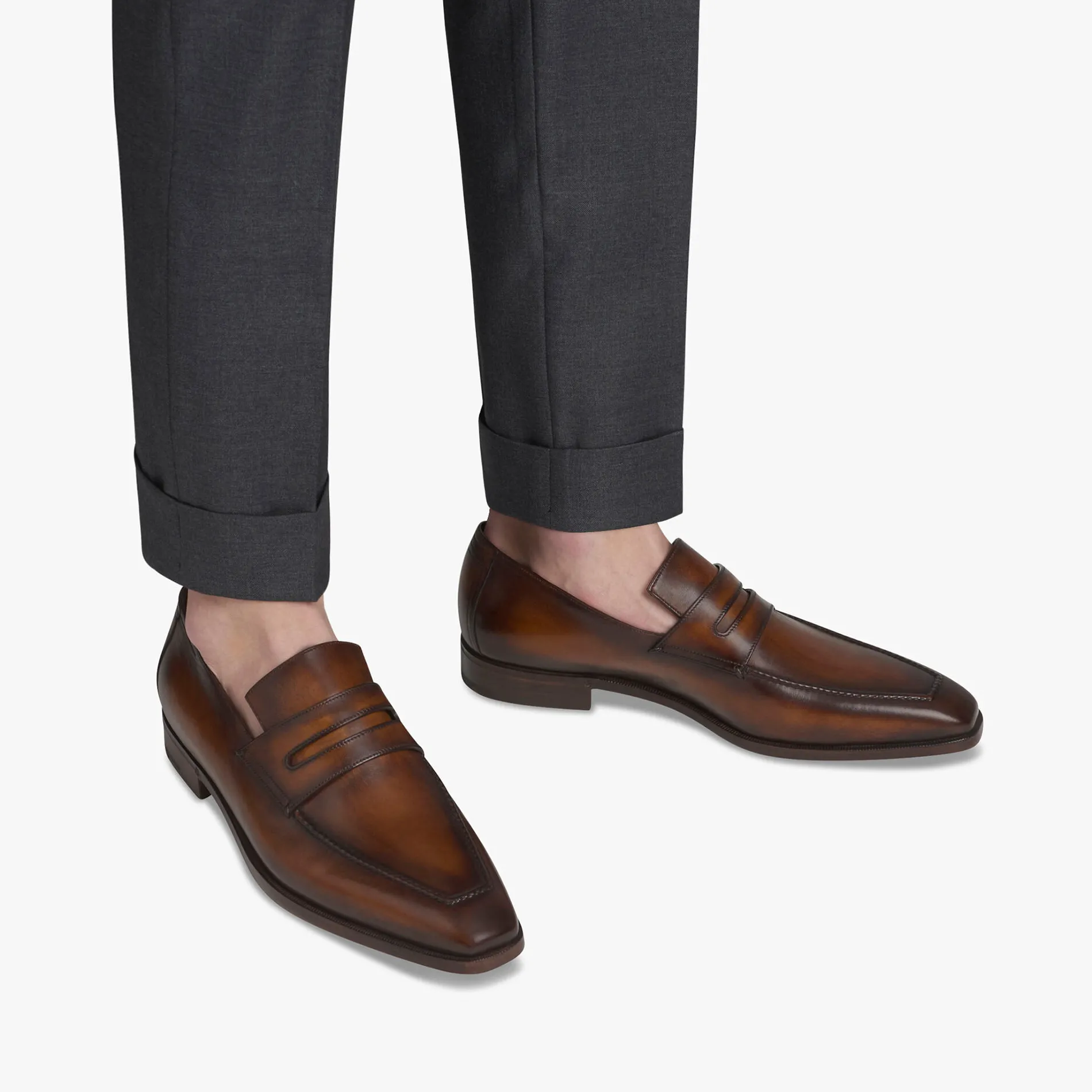 Berluti Mocassin Andy D&eacute;mesure En Cuir | Mocassins & Boucles