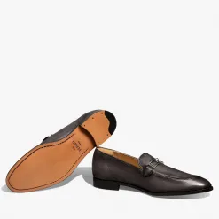 Berluti Mocassin B Volute En Cuir De Veau | Mocassins & Boucles