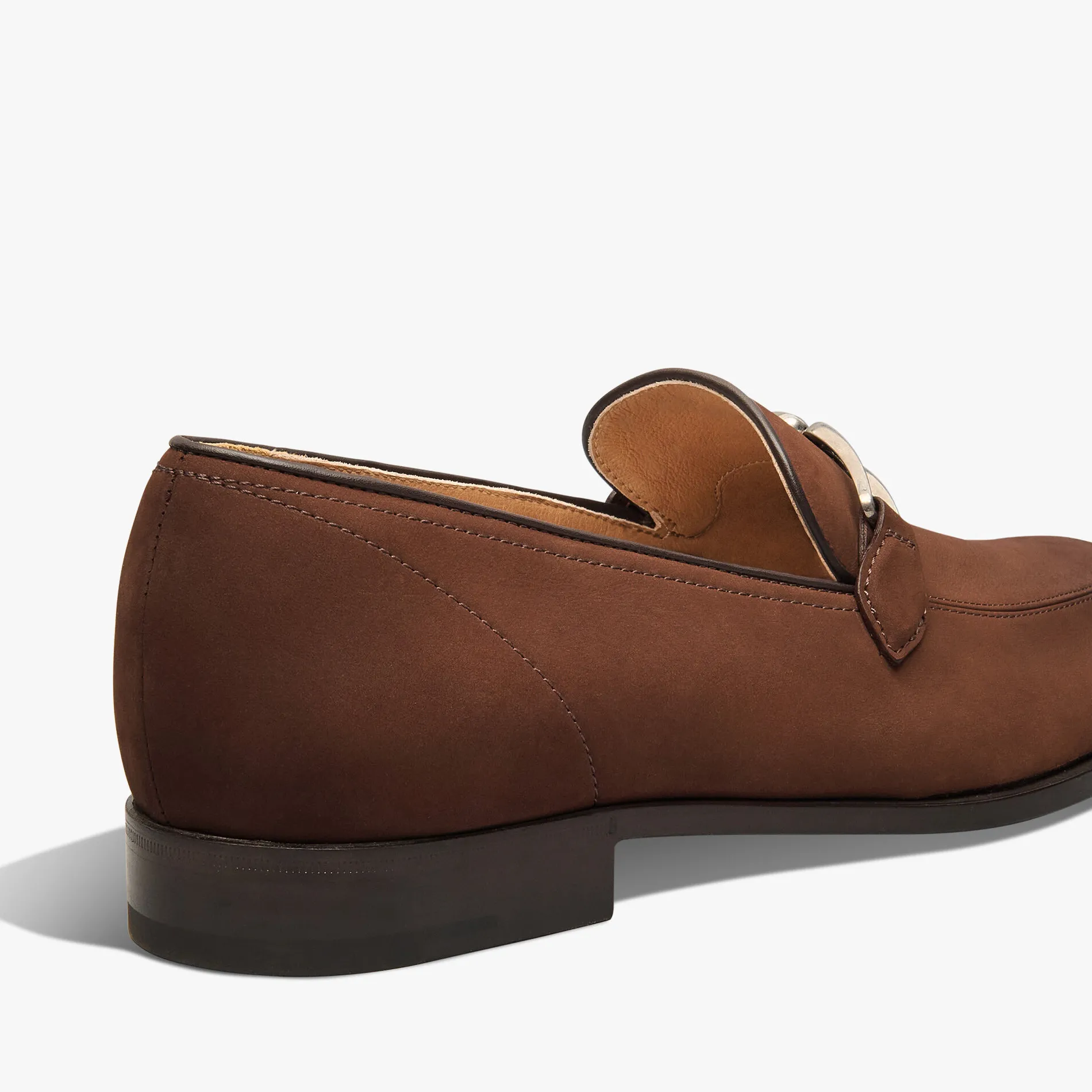 Berluti Mocassin B Volute En Cuir Nubuck | Mocassins & Boucles