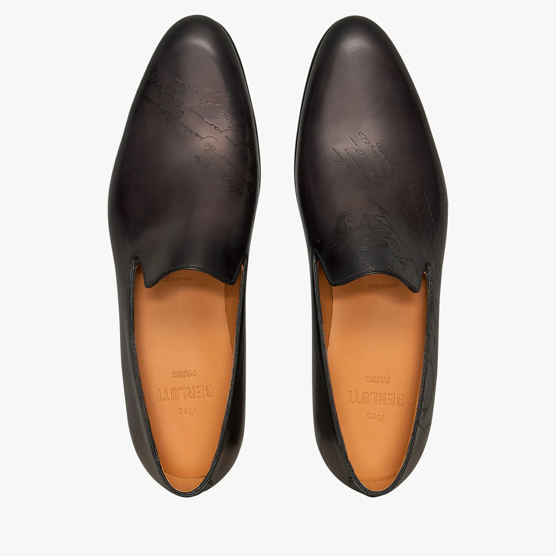 Berluti Mocassin Cursive Galet En Cuir Scritto | Mocassins & Boucles