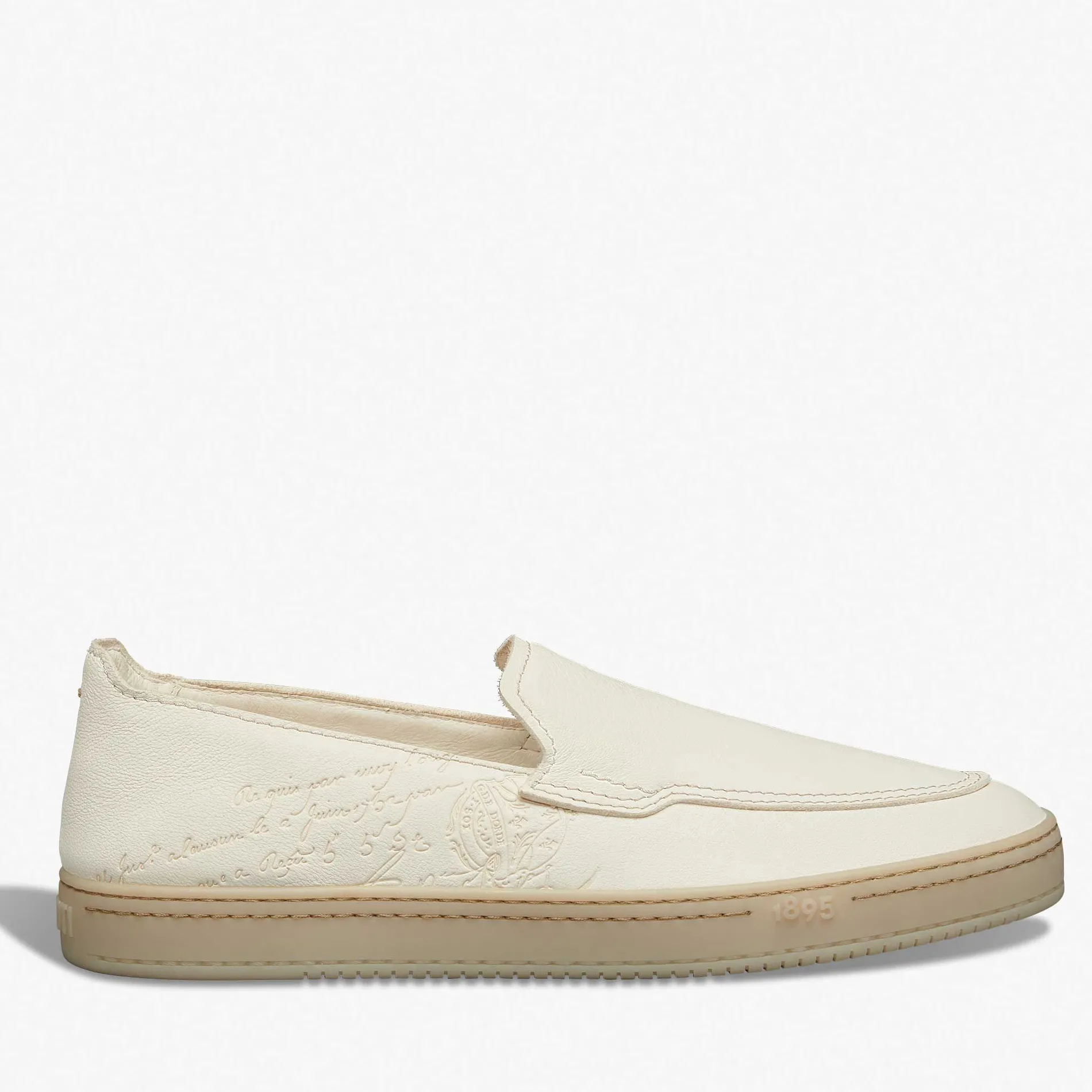 Berluti Mocassin Eden En Cuir Scritto | Mocassins & Boucles