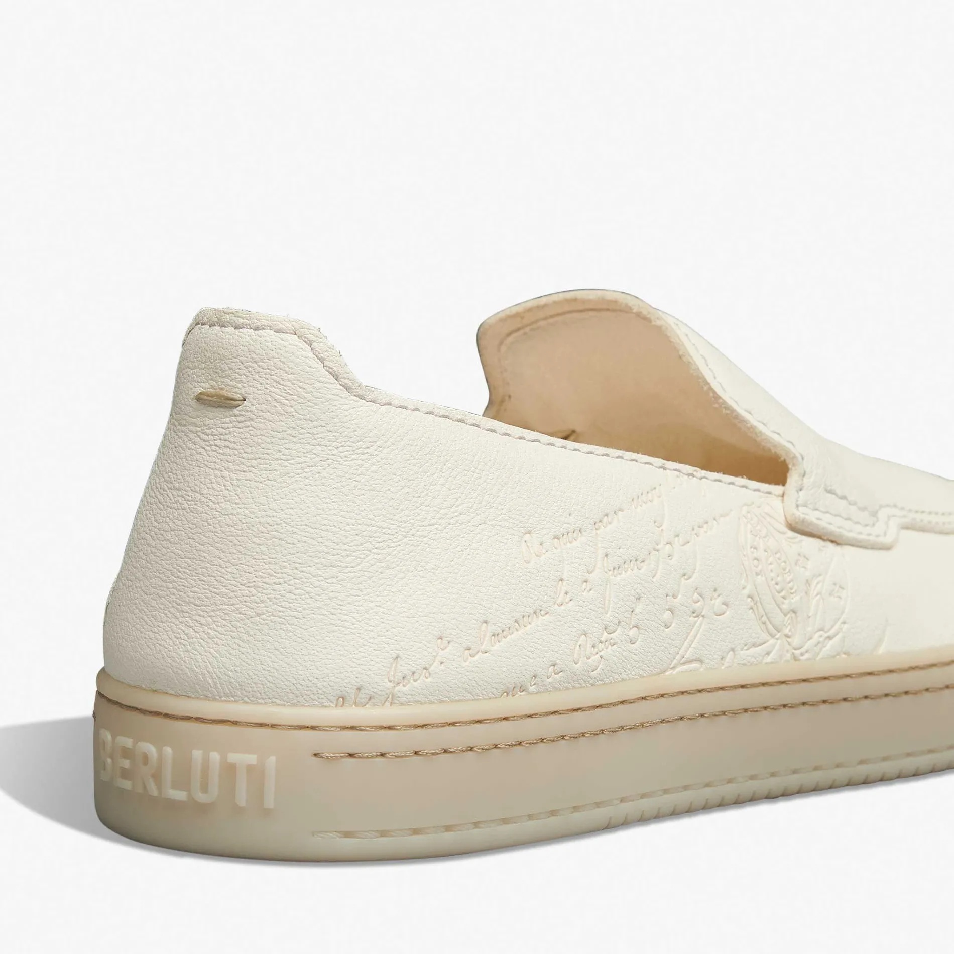 Berluti Mocassin Eden En Cuir Scritto | Mocassins & Boucles