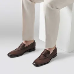 Berluti Mocassin Grand &Eacute;critoire En Cuir | Mocassins & Boucles