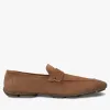 Berluti Mocassin Lorenzo Drive En Cuir Camoscio | Mocassins & Boucles