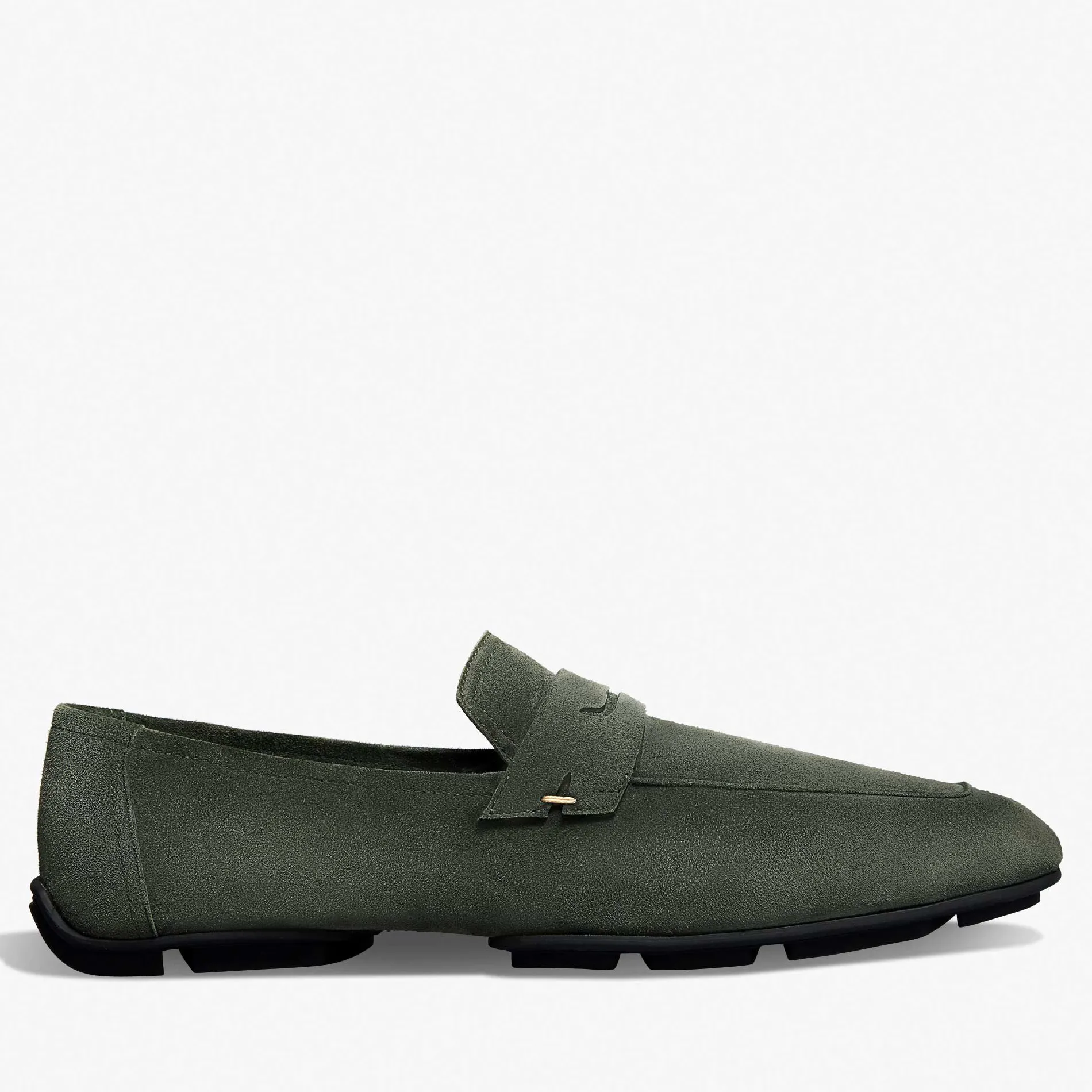 Berluti Mocassin Lorenzo Drive En Cuir Camoscio | Mocassins & Boucles