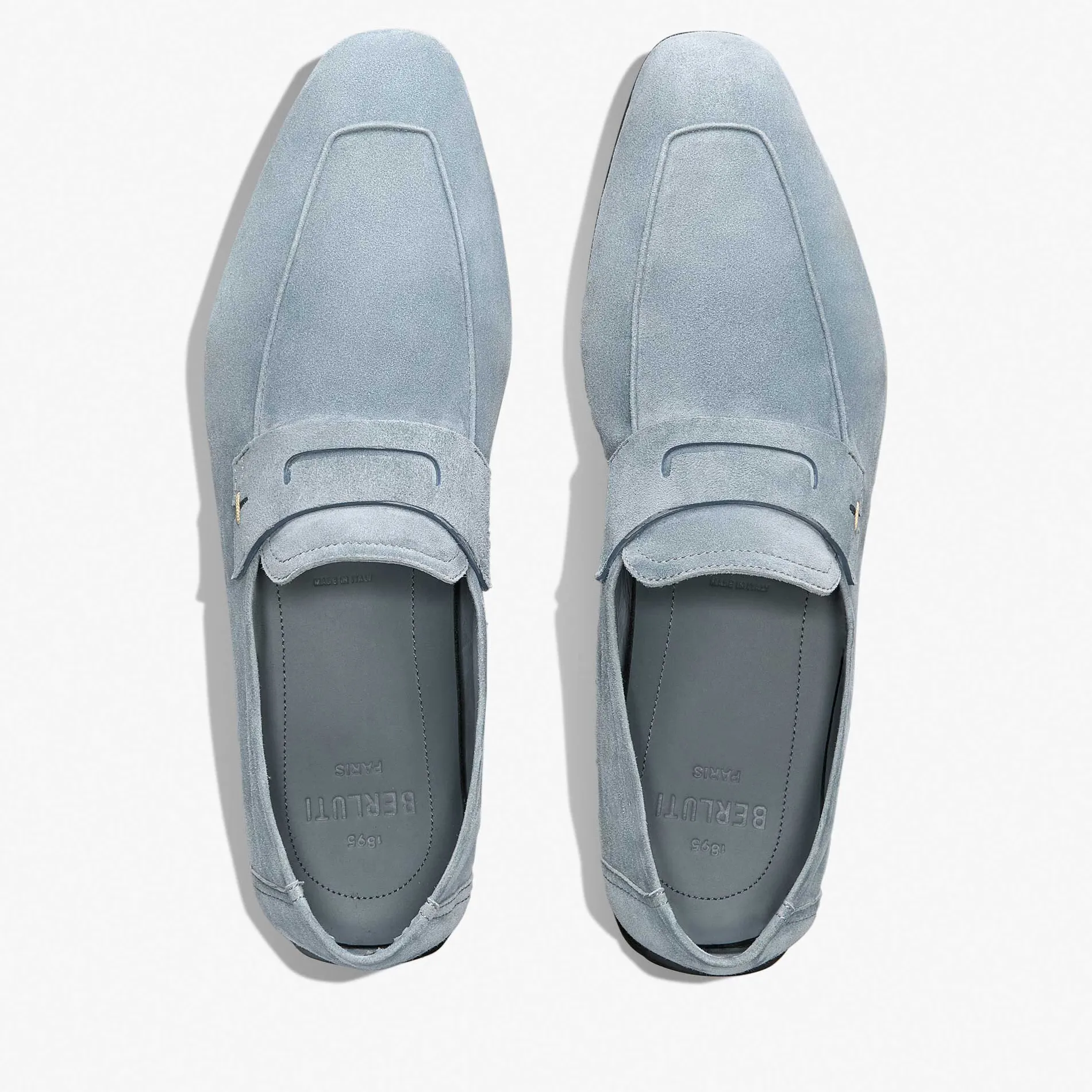 Berluti Mocassin Lorenzo Drive En Cuir Camoscio | Mocassins & Boucles