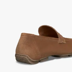 Berluti Mocassin Lorenzo Drive En Cuir Camoscio | Mocassins & Boucles