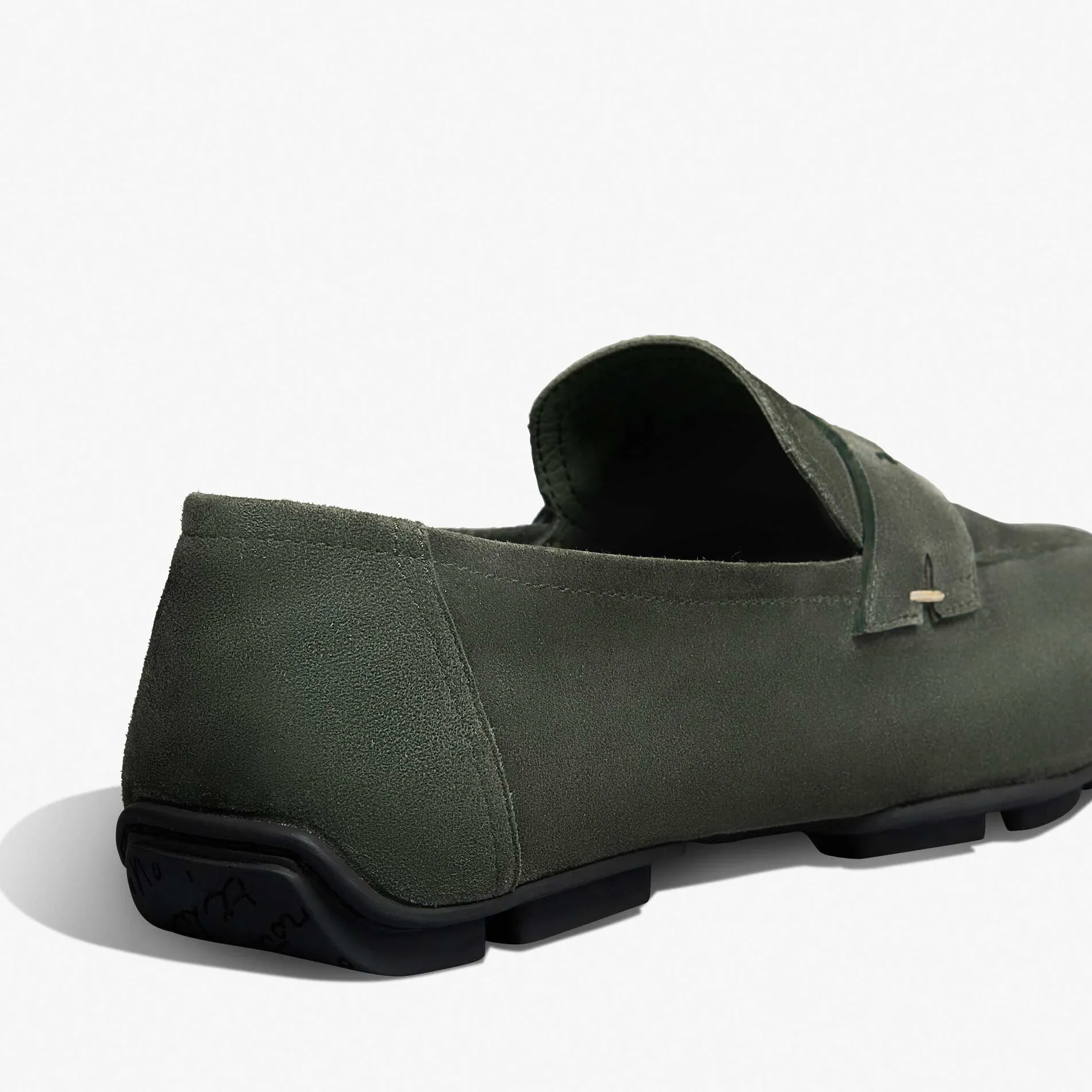 Berluti Mocassin Lorenzo Drive En Cuir Camoscio | Mocassins & Boucles