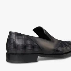 Berluti Mocassin Patchwork D&eacute;mesure En Cuir et Cuir d&rsquo;Alligator | Mocassins & Boucles