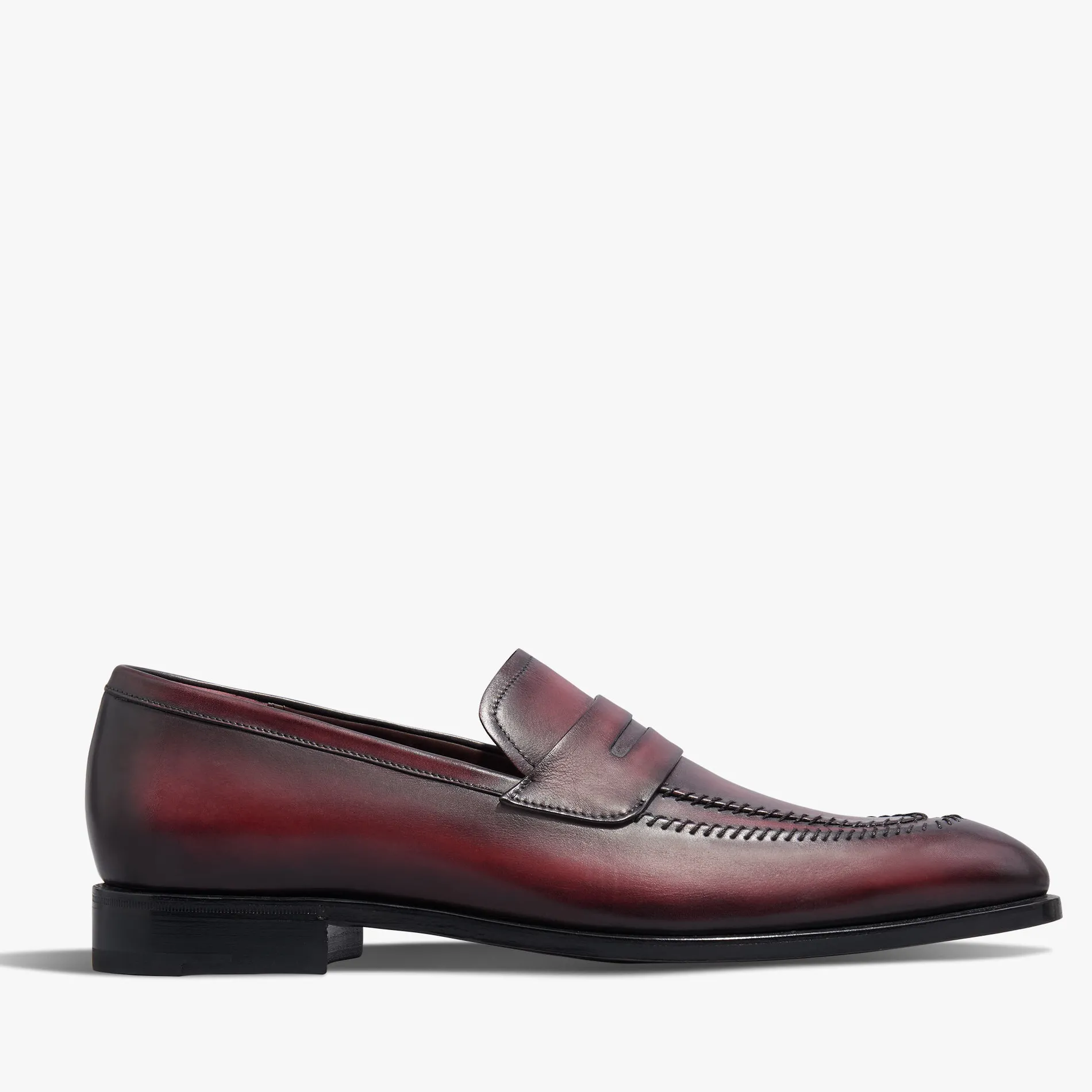 Berluti Mocassin Rapi&eacute;c&eacute;-Repris&eacute; en cuir | Mocassins & Boucles