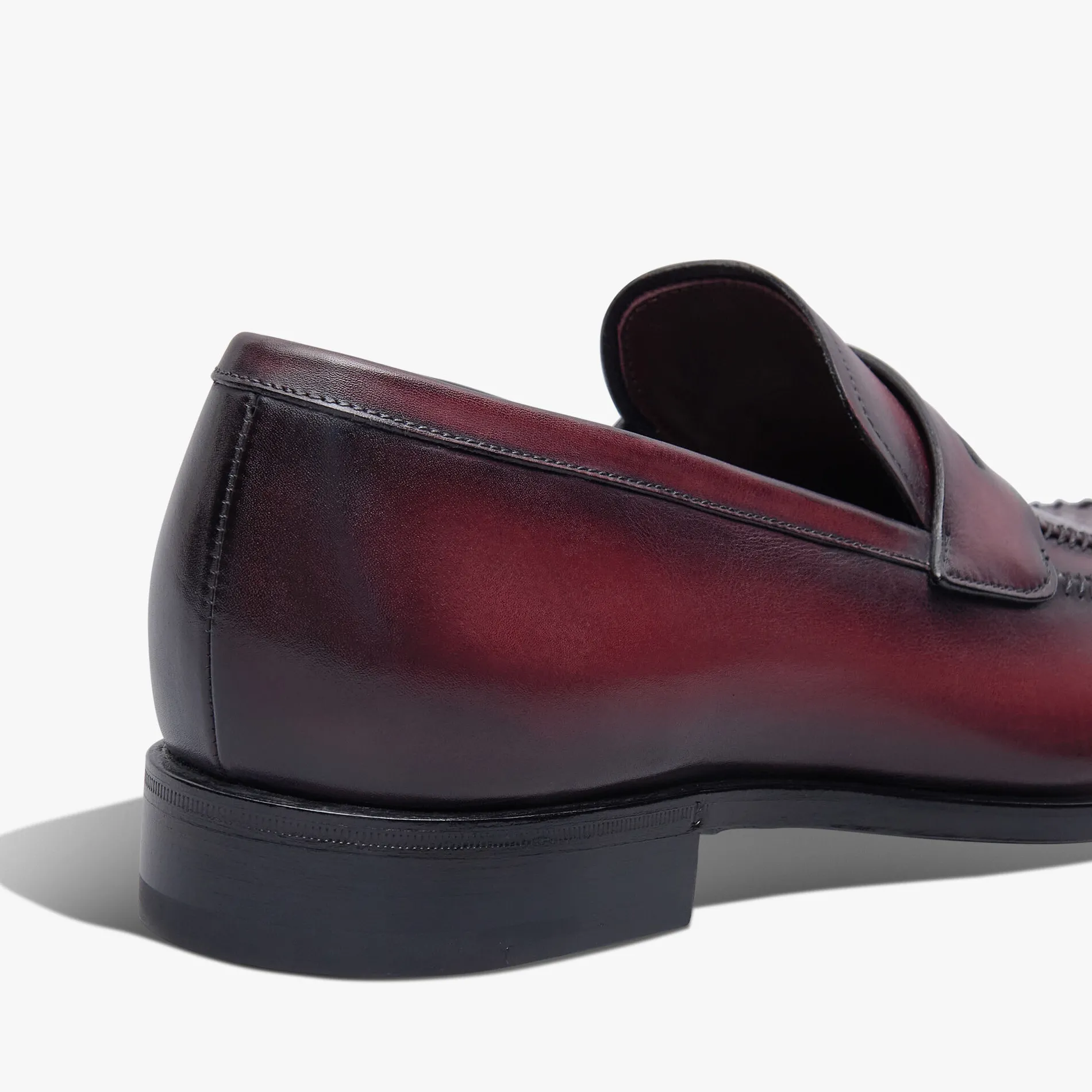 Berluti Mocassin Rapi&eacute;c&eacute;-Repris&eacute; en cuir | Mocassins & Boucles