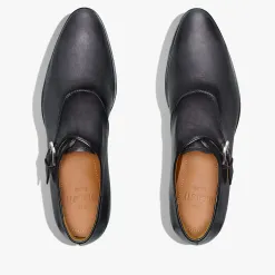 Berluti Monk B Volute En Cuir | Mocassins & Boucles