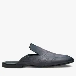 Berluti Mule Cyrus En Cuir Scritto | Sandales