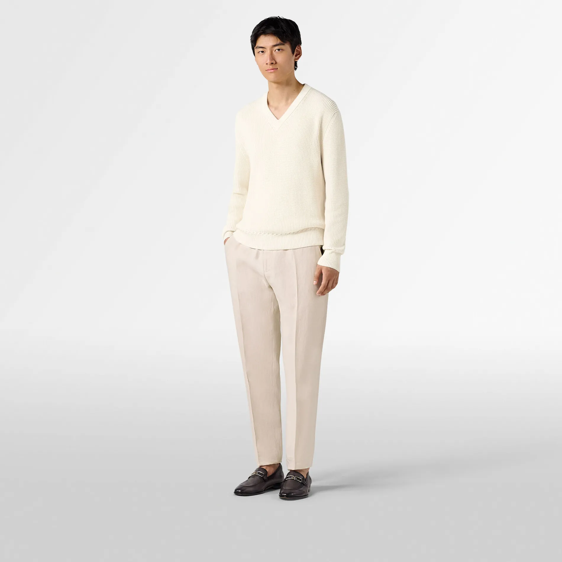 Berluti Pantalon &Agrave; Cordon En Lin | Vestes & Costumes | Pantalons & Jeans
