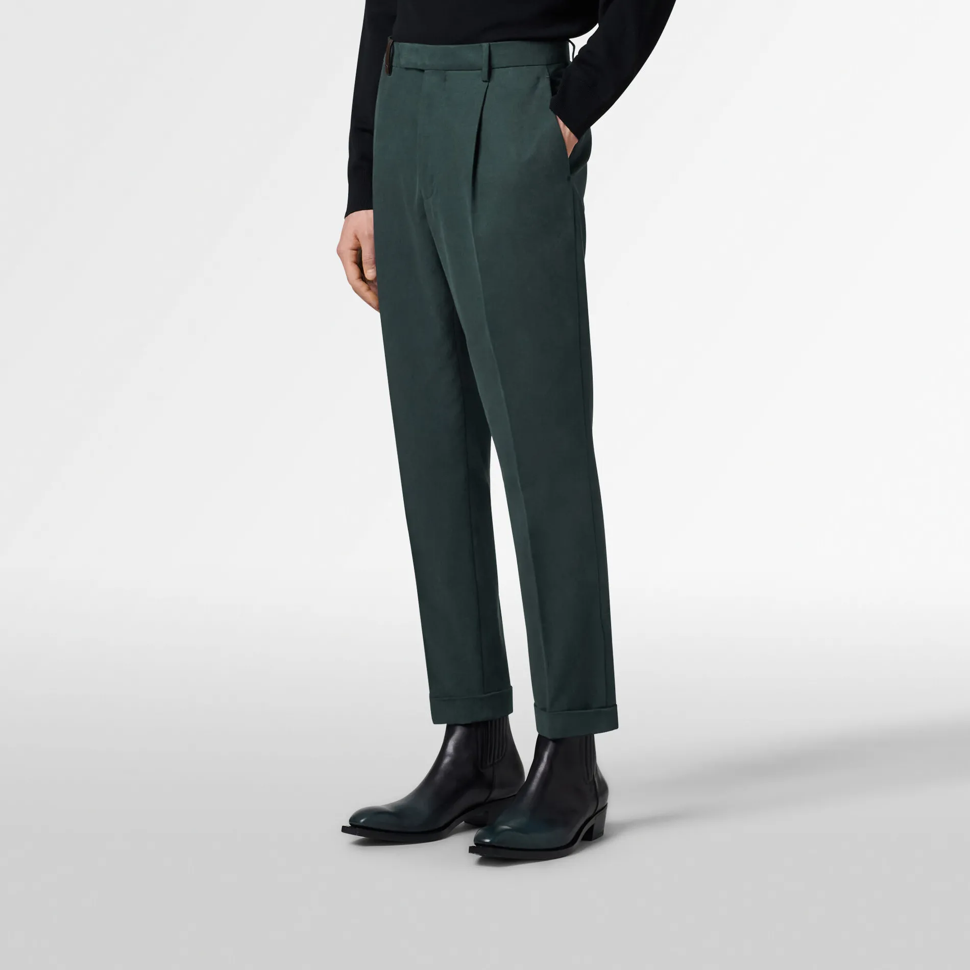 Berluti Pantalon avec Passant en Cuir | Pantalons & Jeans