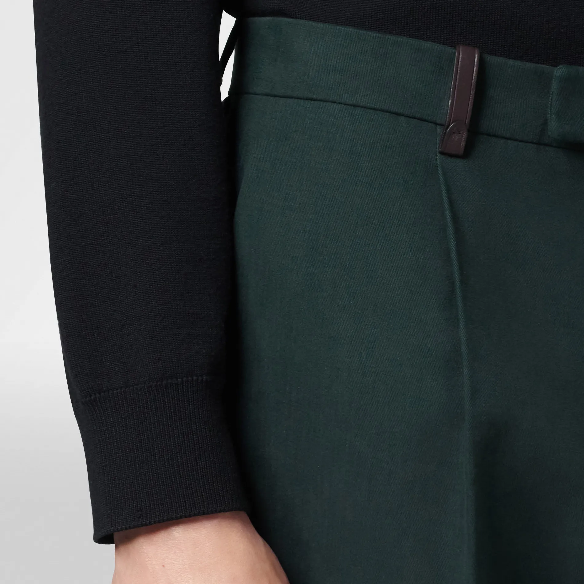 Berluti Pantalon avec Passant en Cuir | Pantalons & Jeans