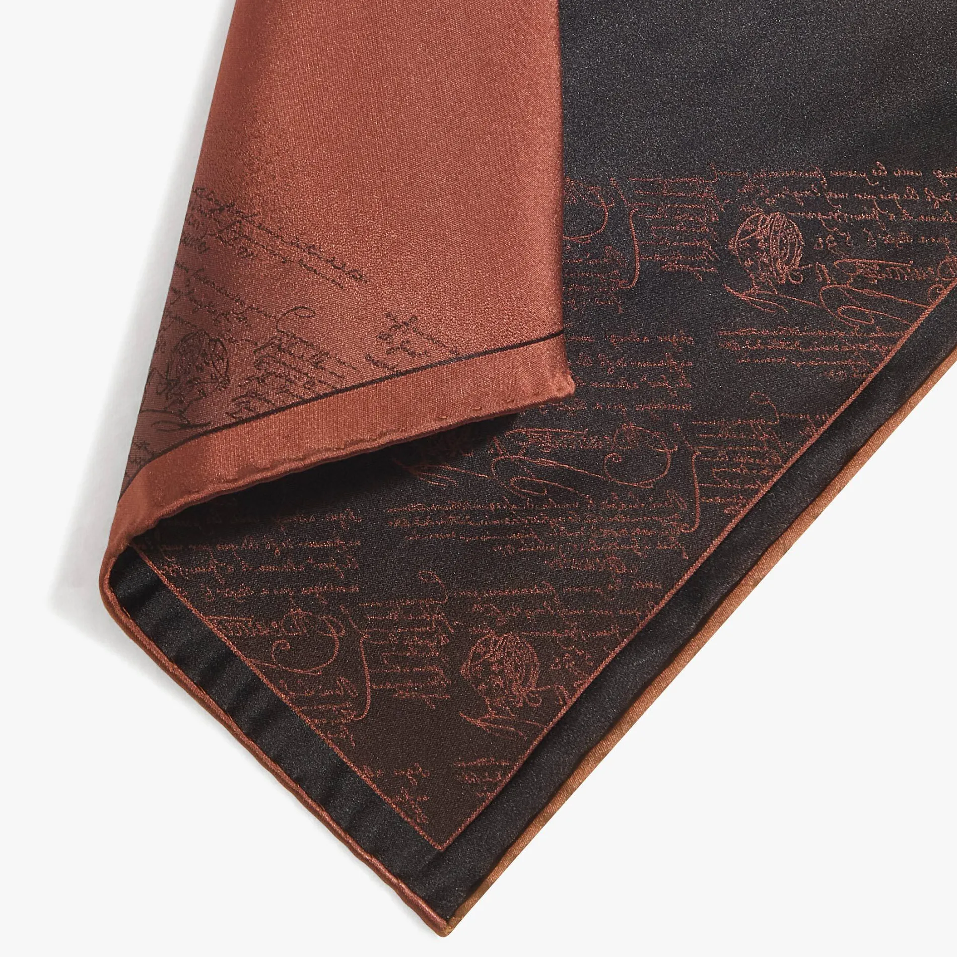 Berluti Pochette D&eacute;grad&eacute;e Scritto | Cravates & Pochettes
