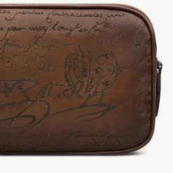 Berluti Pochette Formula 1003 En Cuir Scritto | Pochettes | Sacs De Voyage