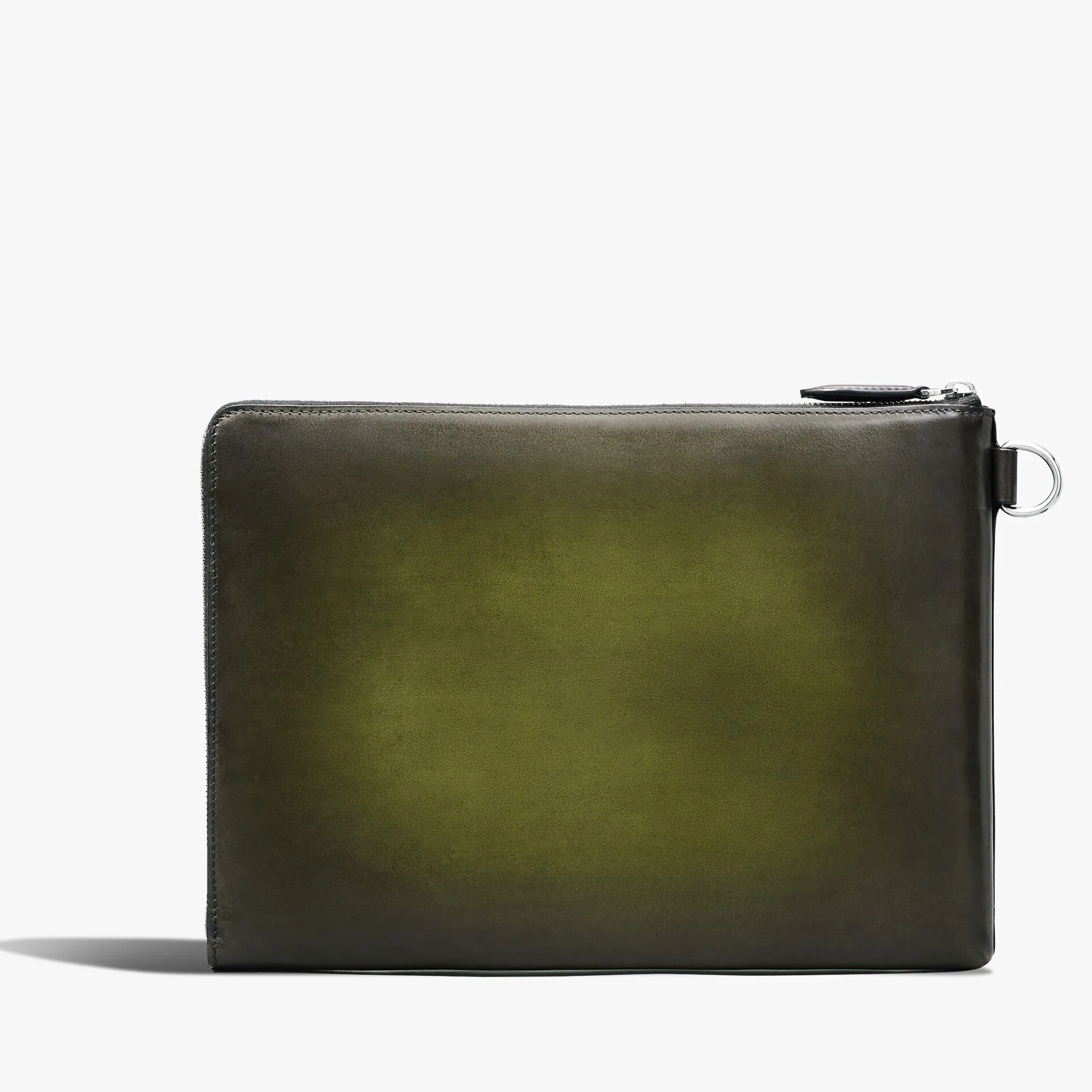 Berluti Pochette Nino Gm En Cuir Scritto | Pochettes