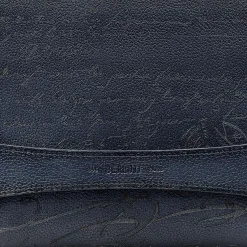 Berluti Pochette Tersio En Cuir Scritto | Pochettes