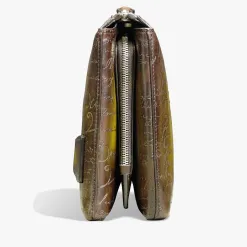 Berluti Pochette Zipp&eacute;e Tersio En Cuir Scritto | Pochettes | Portefeuilles