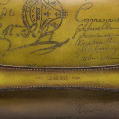 Berluti Pochette Zipp&eacute;e Tersio En Cuir Scritto | Pochettes | Portefeuilles