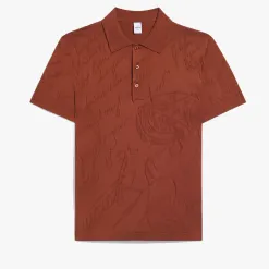 Berluti Polo avec Jacquard Scritto Diagonal | Polos & T-shirts