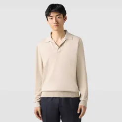 Berluti Polo Classique En Laine Avec Col Ouvert | Polos & T-shirts