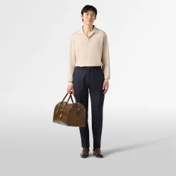 Berluti Polo Classique En Laine Avec Col Ouvert | Polos & T-shirts