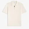 Berluti Polo En Coton Et Soie Zipp&eacute; | Polos & T-shirts