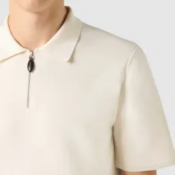 Berluti Polo En Coton Et Soie Zipp&eacute; | Polos & T-shirts