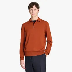 Berluti Polo Manches Longues Avec D&eacute;tail Andy Bar | Polos & T-shirts