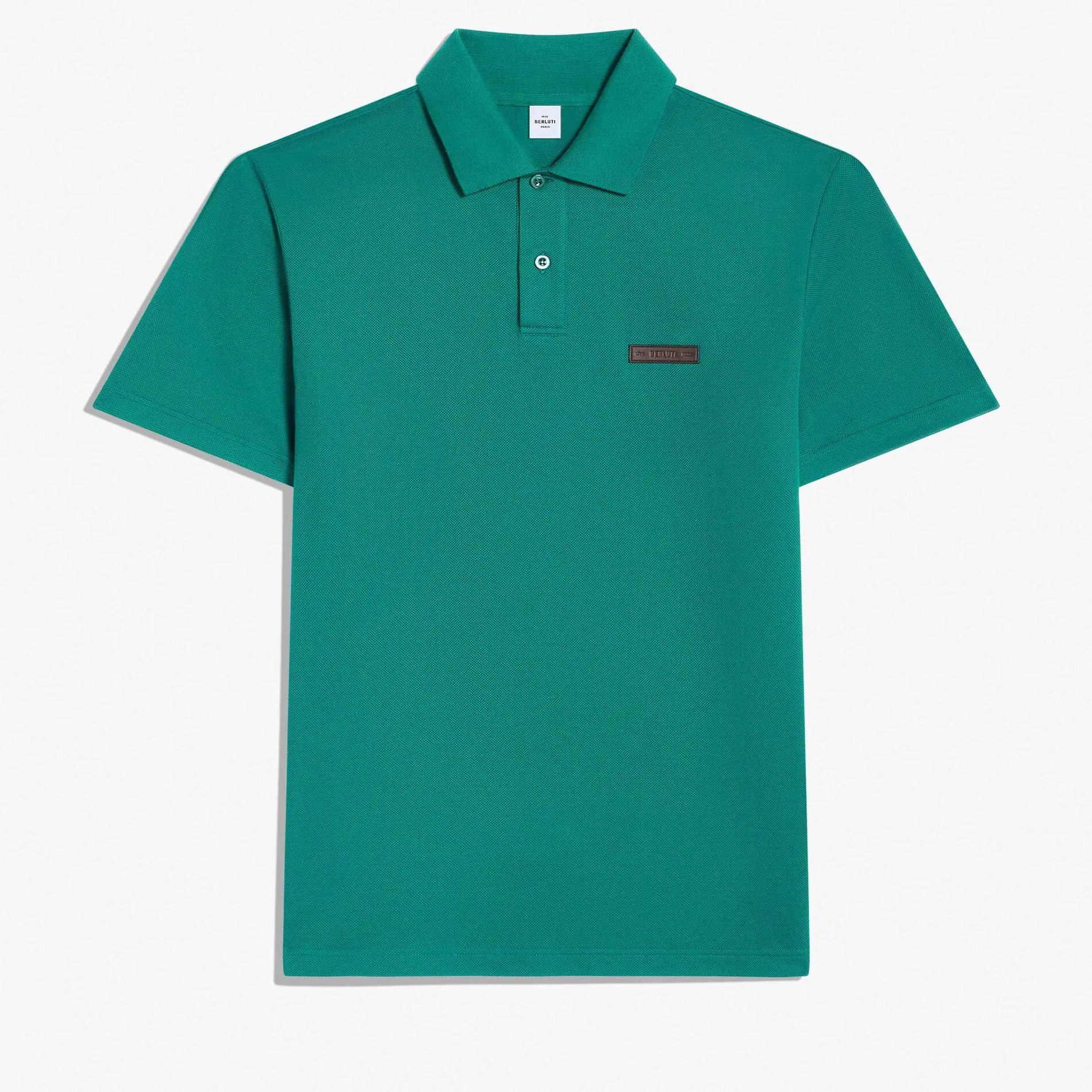 Berluti Polo Piqué Avec Détail En Cuir | Polos & T-shirts