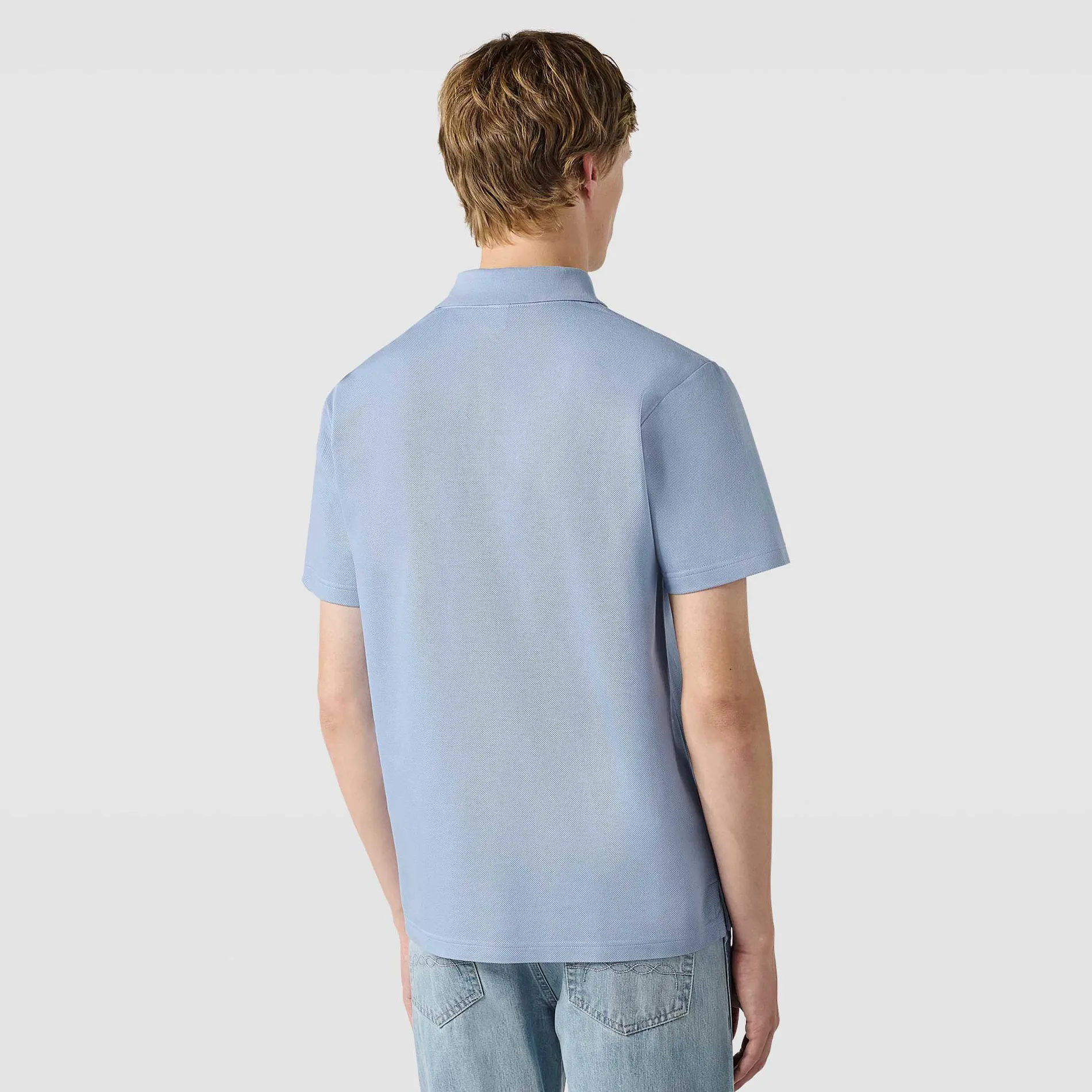 Berluti Polo Piqu&eacute; Avec D&eacute;tail En Cuir | Polos & T-shirts