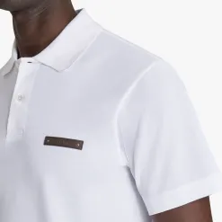 Berluti Polo Piqu&eacute; Avec D&eacute;tail En Cuir | Polos & T-shirts