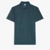 Berluti Polo Piqu&eacute; Changeant Avec Scritto Arabesque | Polos & T-shirts