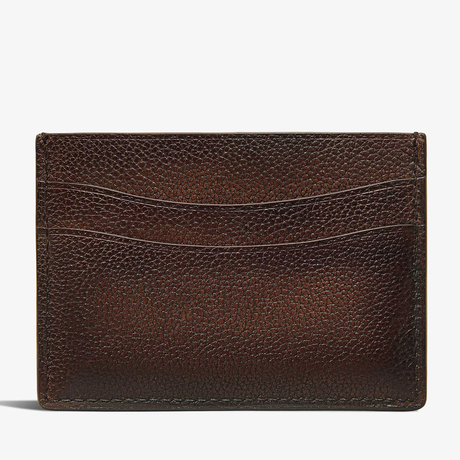 Berluti Porte-Cartes Bambou En Cuir Scritto | Porte-cartes