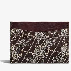 Berluti Porte-Cartes Bambou En Toile Marbeuf | Porte-cartes