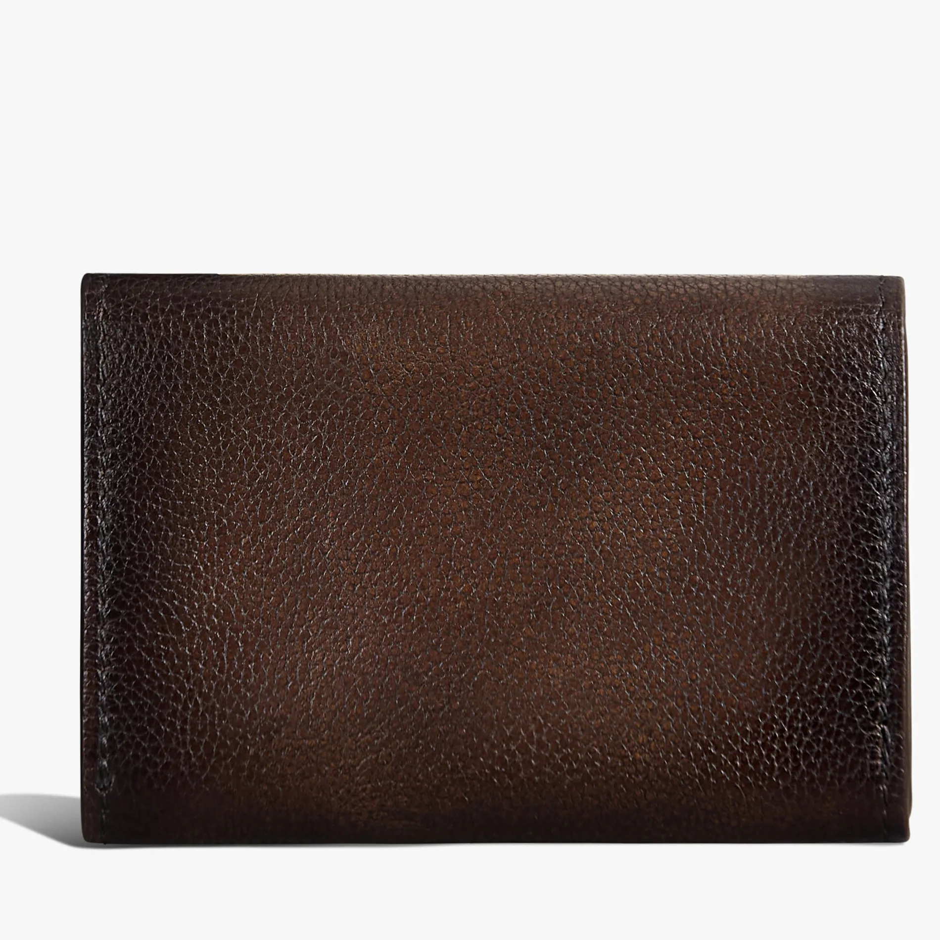 Berluti Porte-Cartes Imbuia En Cuir Scritto | Porte-cartes